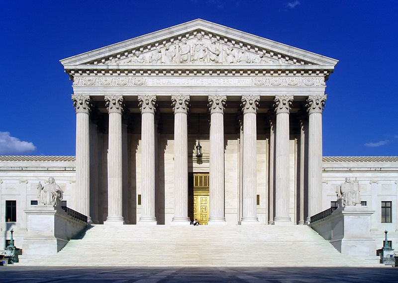  West face of the United States Supreme Court building in Washington, D.C.